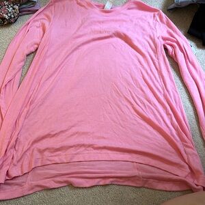 athleta girl pink long sleeve